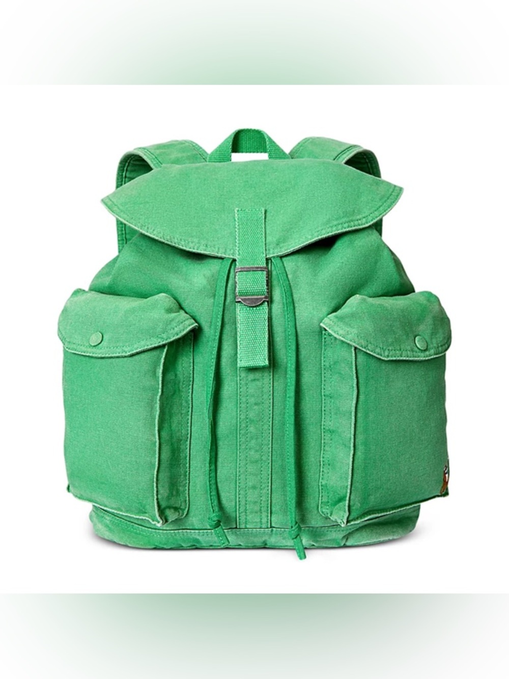 Polo Ralph Lauren  Flap-Top Canvas Backpack Unisex Green